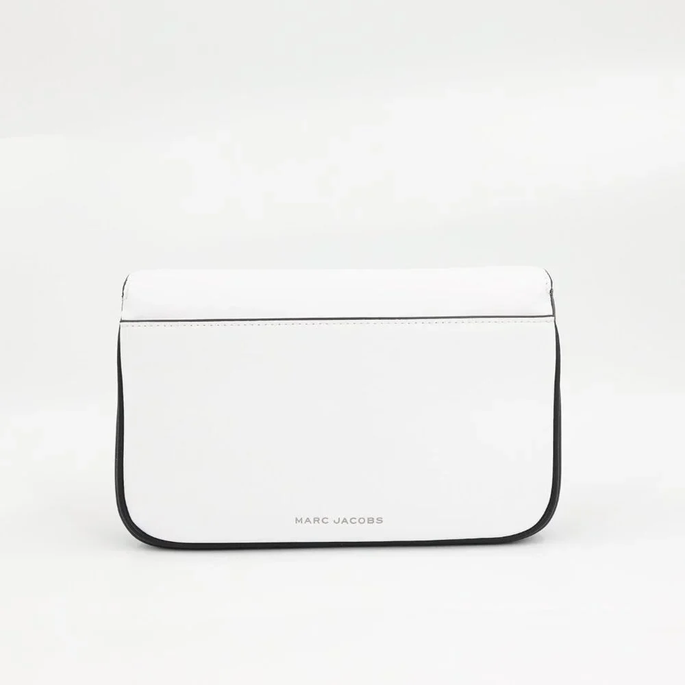 Marc Jacobs Women's The Bicolor J Marc Shoulder Bag White OS